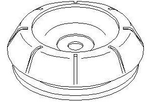 344523 1417 AMORTISOR TAKOZU UST VECTRA ASTRA G 1.6